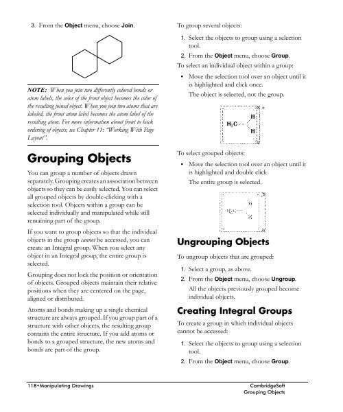 ChemDraw User's Manual - CambridgeSoft