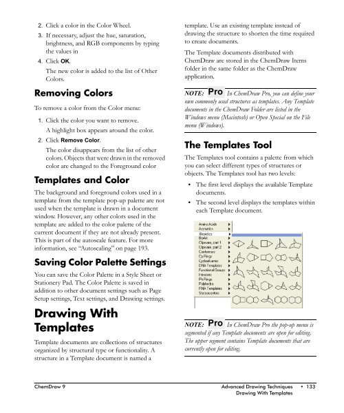 ChemDraw User's Manual - CambridgeSoft