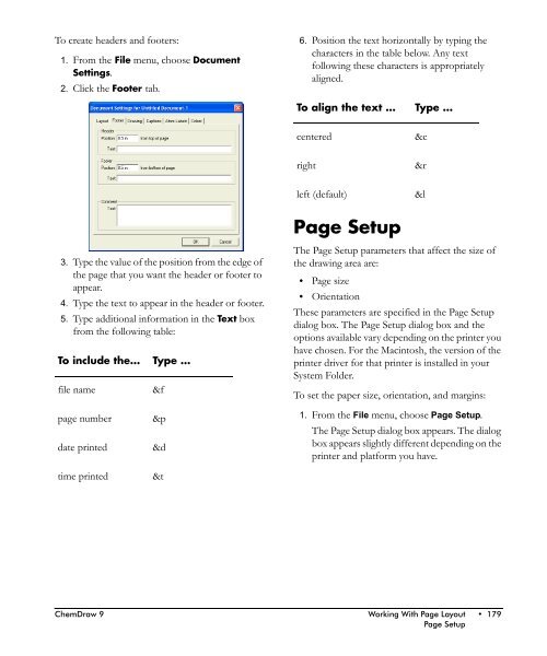 ChemDraw User's Manual - CambridgeSoft