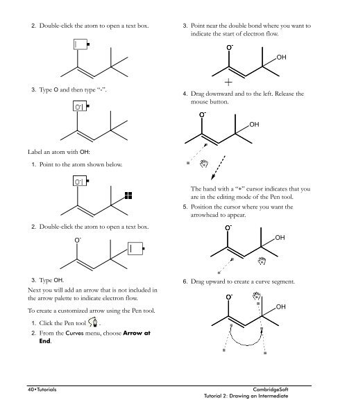 ChemDraw User's Manual - CambridgeSoft