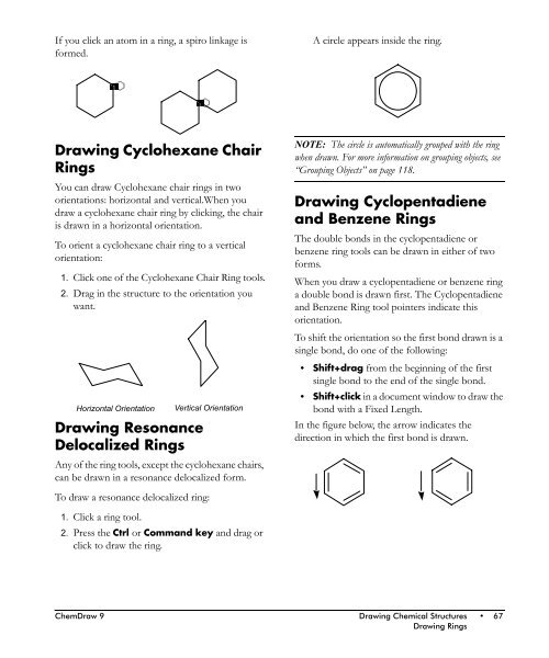 ChemDraw User's Manual - CambridgeSoft