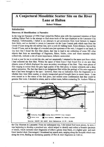 A Conjectural Mesolithic Scatter Site on the River Lune at Halton