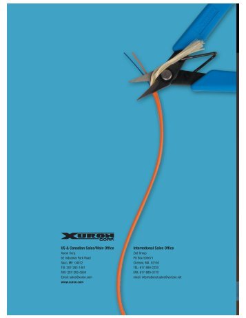 XuronÂ® Industrial Products Catalog