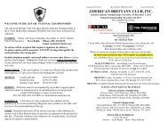 AMERICAN BRITTANY CLUB, INC. - National Breed Clubs ...