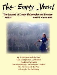 The Journal of Daoist Philosophy and Practice - CommunityAwake