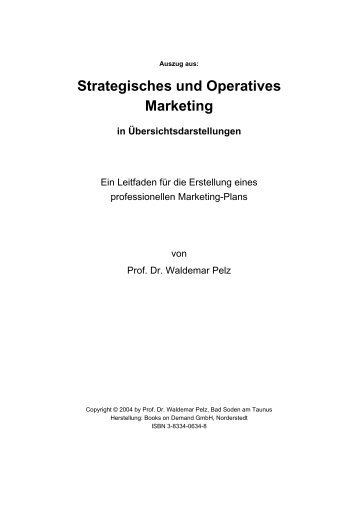 Marketingplan - Management Innovation