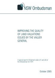 improving the quality of land valuations issued by the valuer general