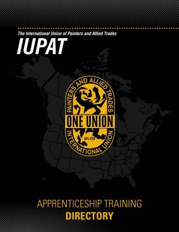 APPRENTICESHIP TRAINING DIRECTORY - IUPAT