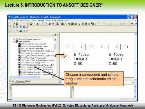 INTRODUCTION TO ANSOFT DESIGNERÃ‚Â®