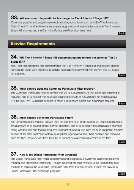 Download the FAQ - Hyster Company