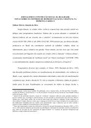 JORNALISMO E CONSTRUÃÃO SOCIAL DA REALIDADE: NOTAS ...