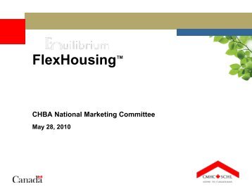 Flex Housing - Canadian Home Builders' Association