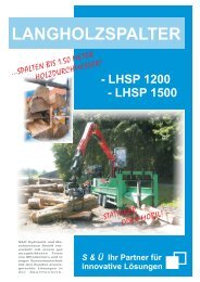 LHSP 1500 - S&Ü Hydraulik und Maschinenbau GmbH
