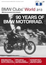 BMW Clubs' World 2/13 - the BMW Car Club of British Columbia
