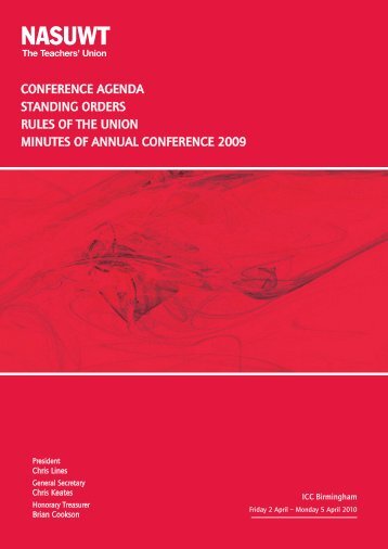 Conference Agenda (Non) 2010:Conference Agenda 2004 - NASUWT