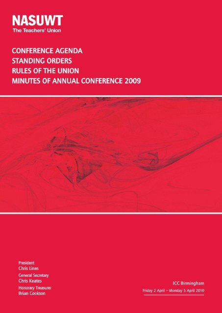 Conference Agenda Non 2010 Conference Agenda 2004 Nasuwt