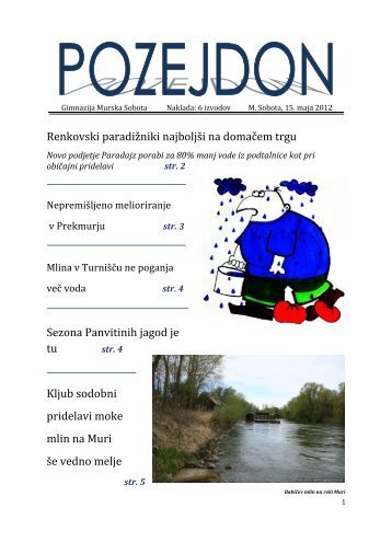 Pozejdon - Gimnazija Murska Sobota