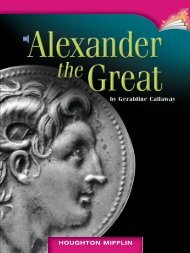 Lesson 19:Alexander the Great