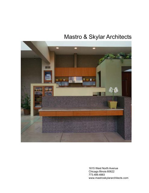 Brochure - Mastro Skylar Architects