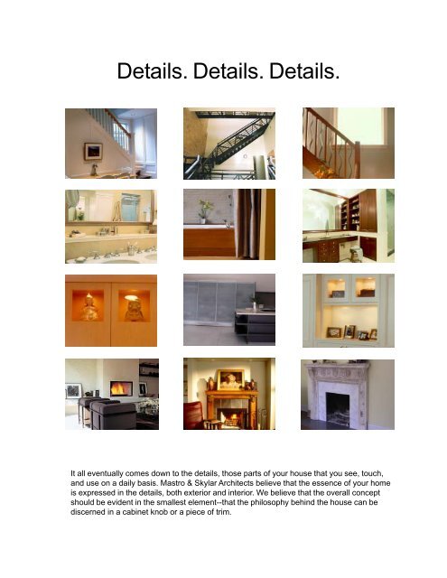 Brochure - Mastro Skylar Architects