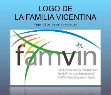 LOGO DE LA FAMILIA VICENTINA - VinFormation
