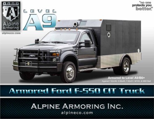 ford-f550-cit-truck - Alpine Armoring Inc.