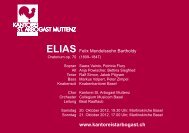 elias - Kantorei St. Arbogast