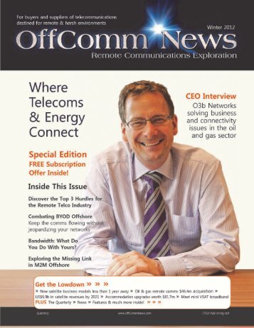 OffComm News 2 - O3b Networks