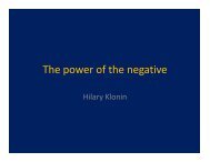Negative Pressure Ventilation - Hilary Klonin