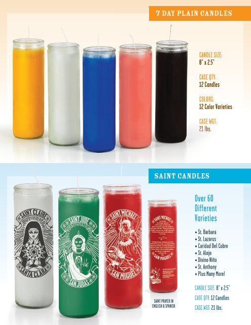 Religious & Spiritual Candle Program - Original Candle Company