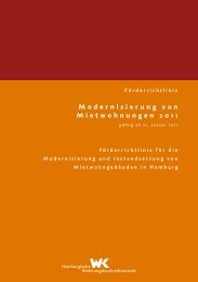 Modernisierung von Mietwohnungen 2011 - Hamburgische ...
