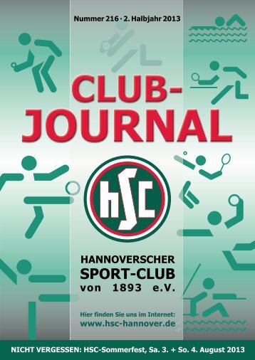 Clubjournal 07/2013 - HSC