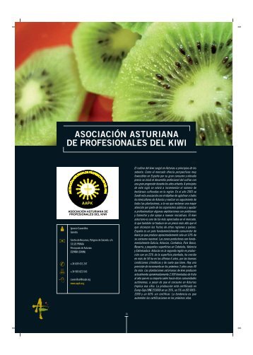 ASOCIACIÃN ASTURIANA DE PROFESIONALES DEL KIWI - Asturex