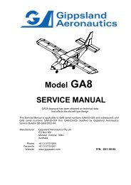 GA8 Airvan Maintenance Manual