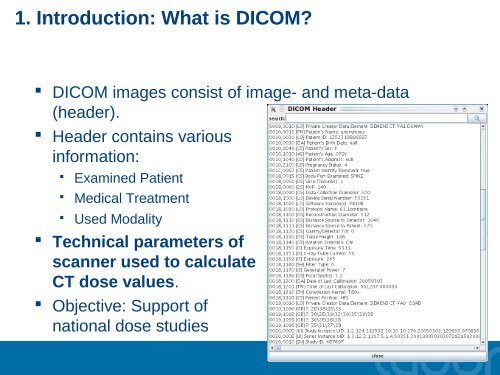 PerMoS: Automated data collection from PACS based on DICOM