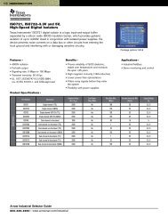 ISO721, ISO722â€“3.3V and 5V, High-Speed Digital Isolators