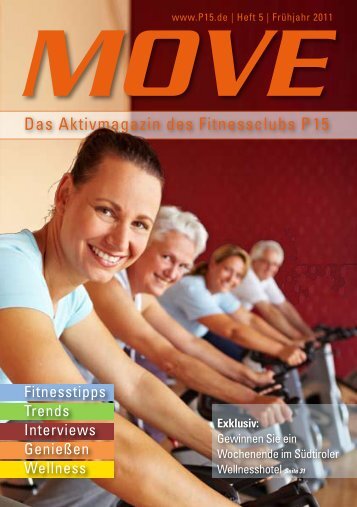 Das Aktivmagazin des Fitnessclubs P 15 - KSM Verlag