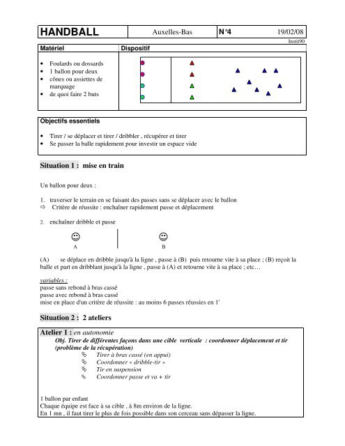 HANDBALL - Instit90