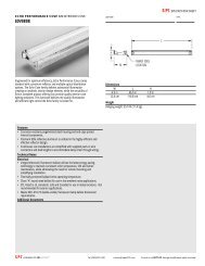 Download - SPI Lighting Performance Lighting Systems