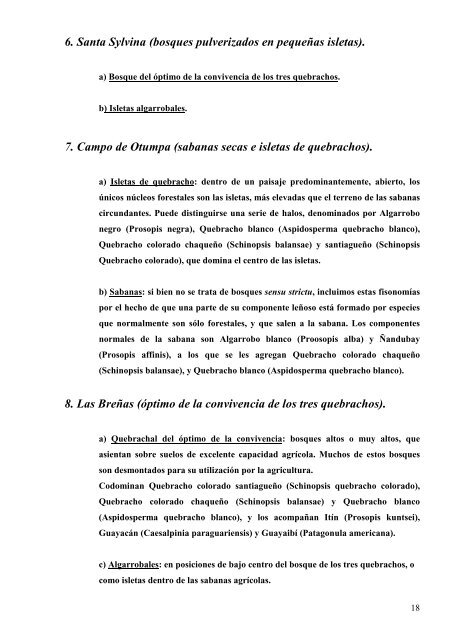 Sistemas Ambientales Vegetación y Suelo.