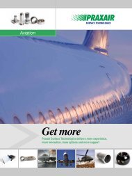 Aviation Get More - Praxair Surface Technologies