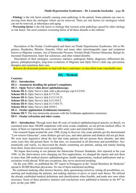 Fluids Hypertension Syndromes: Migraines, Headaches, Normal ...