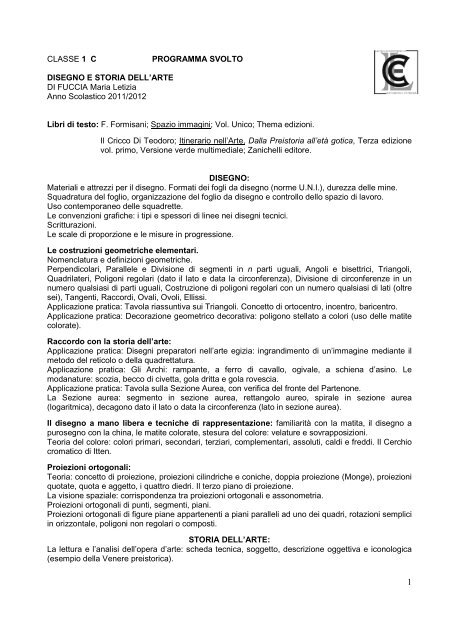 Di Fuccia Ml Liceo Scientifico E Curiel