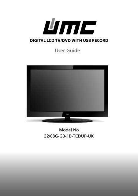 Manual - UMC- 32-68G-GB-1B-TCDUP-UK.indd - Sky Media UK LTD