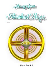 Messages from A.H. - AbundantHope.net