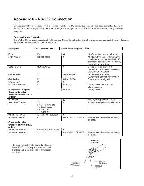 CGEM Series Manual - Celestron