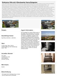 Exklusive Villa mit 4 Stockwerke Varna Bulgarien Details ...