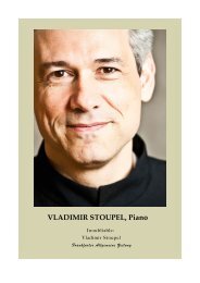 VLADIMIR STOUPEL, Piano