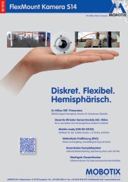 PDF Datenblatt - VideoÃ¼berwachung : Netzwerk LAN IP ...