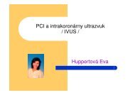 (Microsoft PowerPoint - PCI a intrakoron\341rny ultrazvuk IVUS)